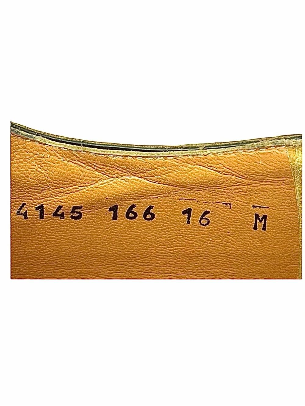 Mauri Crocodile Spectator Dress Exotic Brogue Green Tan Size 16 Made In Italy
